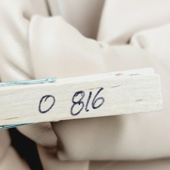 NEW Open Edit Saydee Tan Cream Block Heel Slip On Square Toe Sandals O816 - Picture 15 of 15